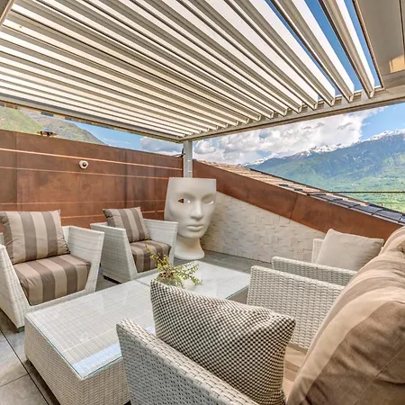 Apartment Alpine Luxury Penthouse - Private Gym & Alps View San Bernardo (Sondrio)